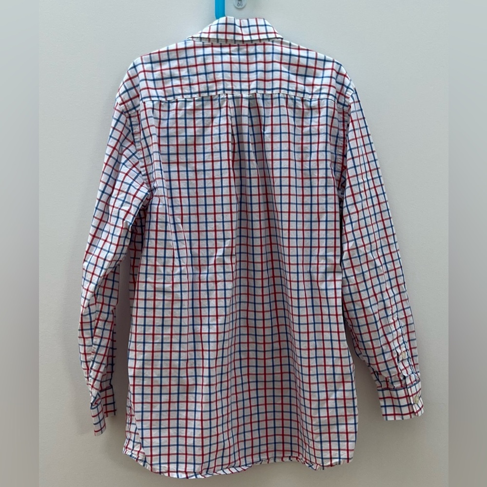 Like New Whale Shirt Button Down Vineyard Vines 100% Cotton Boys Medium - Picture 3 of 9